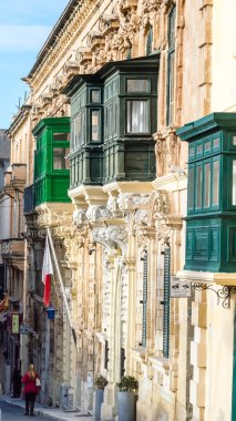 Malta yeşil balkon, Valletta