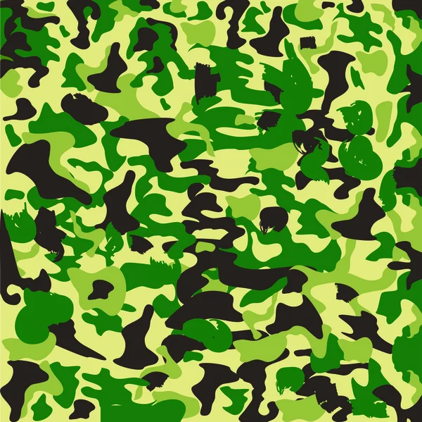 Camouflage illustratie — Stockvector