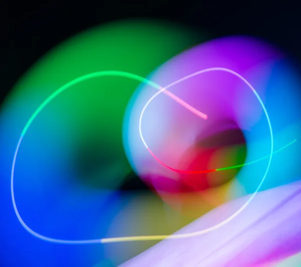 Meditation color abstract wave blur lights in motion — Stock Photo, Image