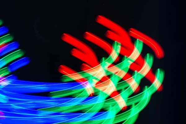 Meditation color abstract wave blur lights in motion — Stock Photo, Image