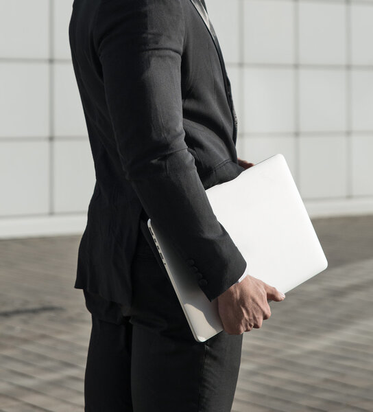 Handsome man in suit