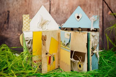 Çocuklar el yapımı için karalama defteri 