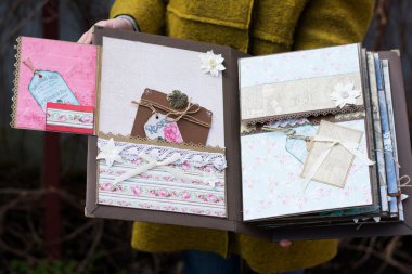 Karalama defteri zanaat ürün el yapımı