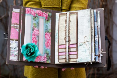 Karalama defteri zanaat ürün el yapımı