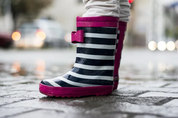 Boots for rainy days — Stock Photo, Image