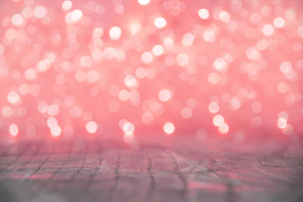Red Christmas lights blur — Stock Photo, Image