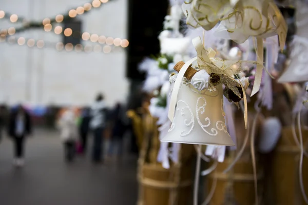 Campane di decorazione per albero di Natale — Foto Stock