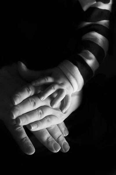 Family hands — Stock Photo, Image