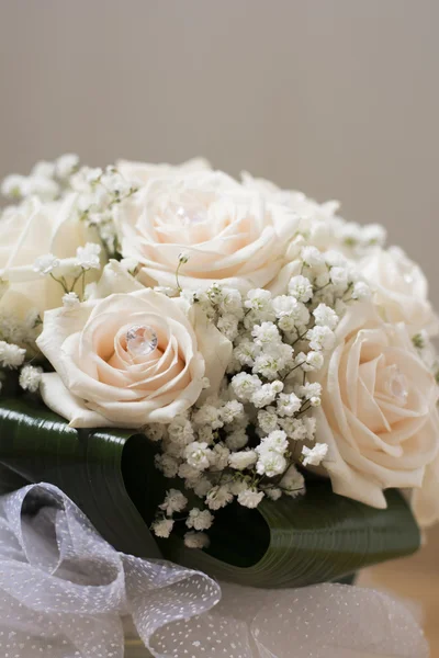 Bouquet de mariage blanc — Photo