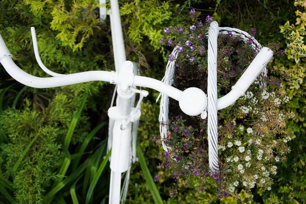 Ideas de bicicletas antiguas para la jardinería — Foto de Stock