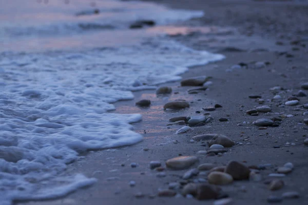 Pequenas pedras na praia — Fotografia de Stock
