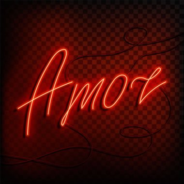 İspanyolca ve Portekizce 'de neon kelime 