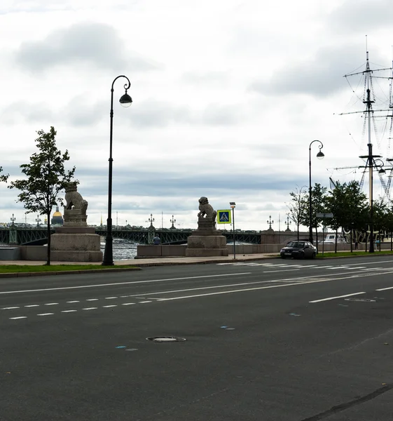 Saint Petersburg Rusya 15 Ağustos 2016 Çin heykel Shih tsza