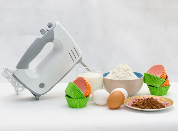 Kek pişirme için maddeler