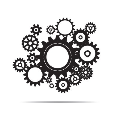 Dililer siyah Illustration. Vektör çizim