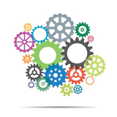 Dililer renkli çizimi.