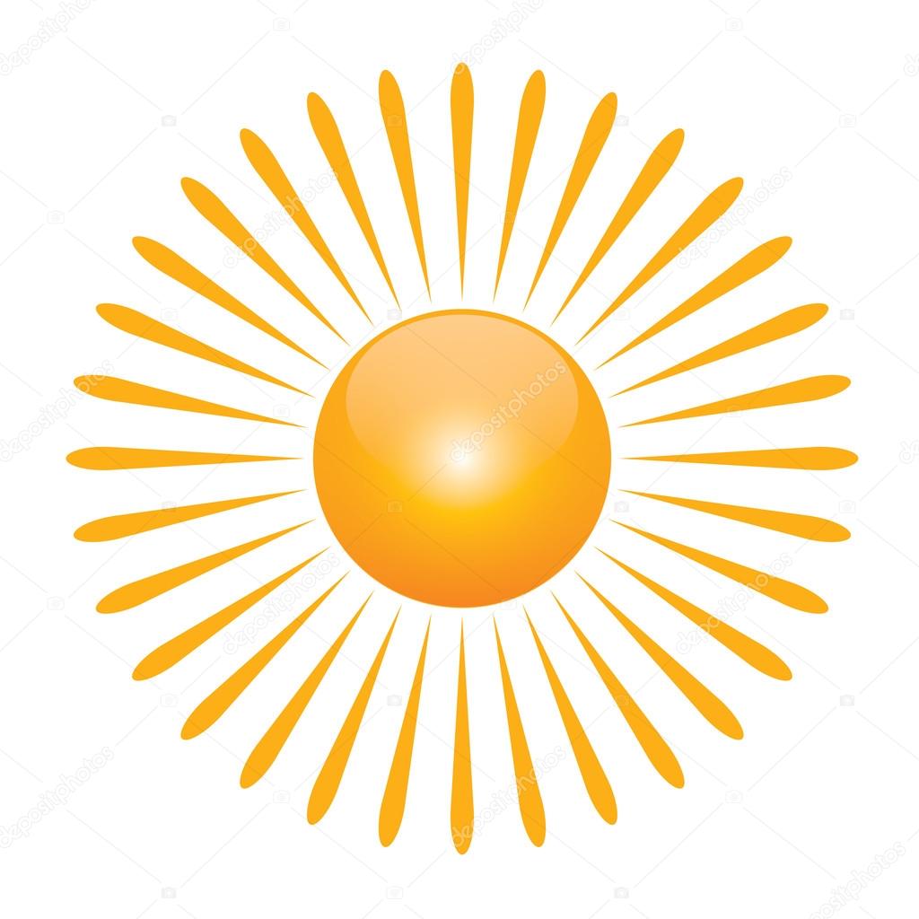  yellow symbol of sun