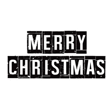 Siyah vektör grunge pul mutlu Noeller