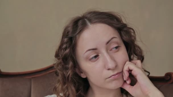 Unhappy, bored, sad girlfriends during party at home — Stock Video ... Unhappy, bored, sad girlfriends during party at home — Stock Video ...