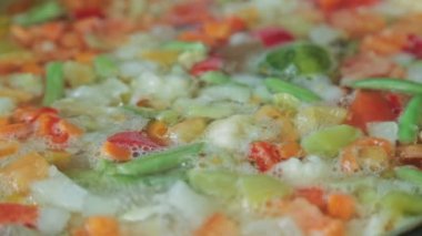 Lezzetli renkli sebze