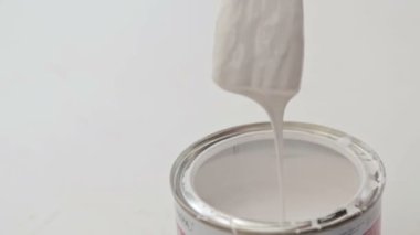 Boya fırça dips boya içine