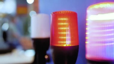 Alarm lambasının kapatılması Endüstriyel makineler için yanıp sönen ışıklar