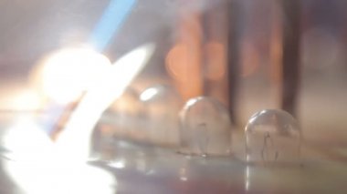 yanıp sönen ışıklar