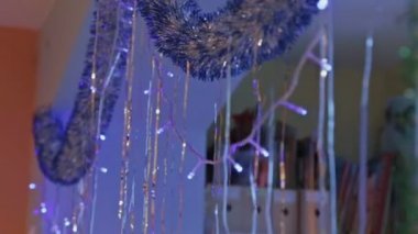 Noel çelengi ışıkları