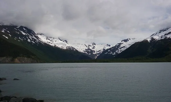 Portage Lake Chugach National Forest Alaska Juni 2016 — Stockfoto