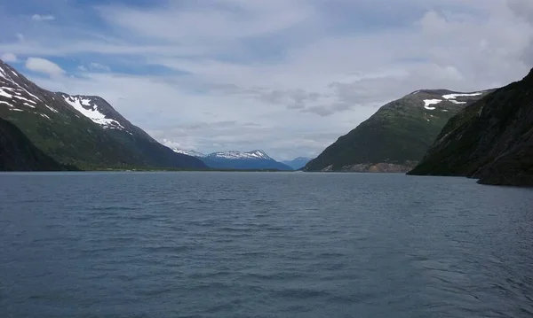 Jezioro Portage Parku Narodowym Chugach Alasce Czerwca 2016 — Zdjęcie stockowe