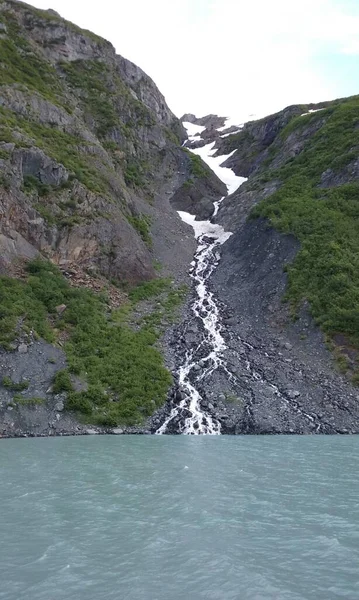 Lac Portage Dans Forêt Nationale Chugach Alaska Juin 2016 — Photo