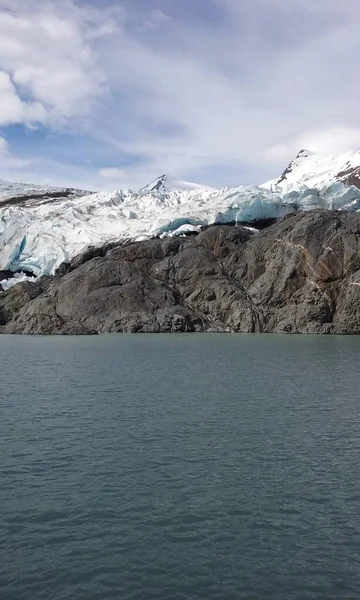 Portage Gleccser Alaszkai Chugach Nemzeti Erdőben 2016 Június — Stock Fotó