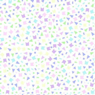 Dikişsiz desen üçgen bayrakları noktalar