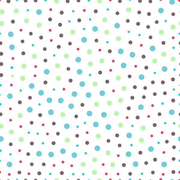 Seamless pattern of dots — Stock Vector