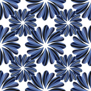 Kusursuz çiçek deseni