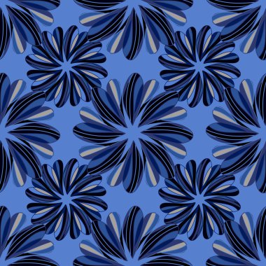 Kusursuz çiçek deseni