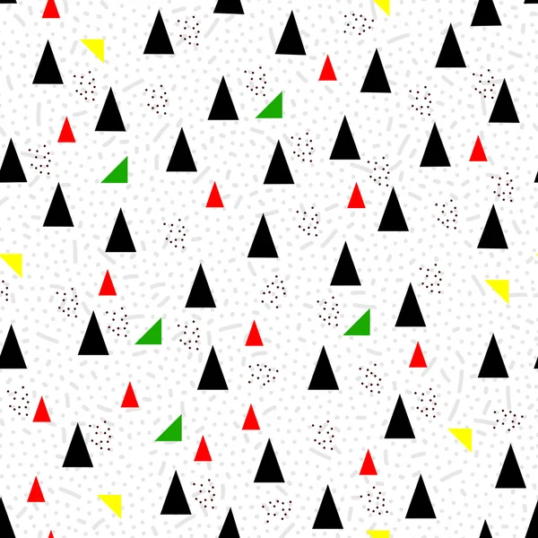 Triangles géométriques sans couture — Image vectorielle
