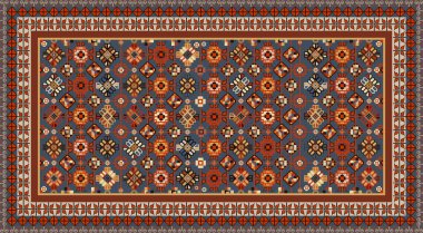 Azerbaijani halı vektörü