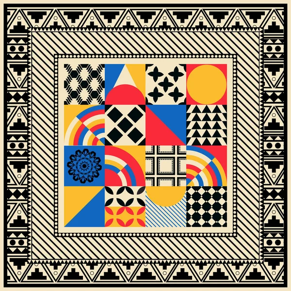 スカーフ抽象的な背景 — ストックベクタ