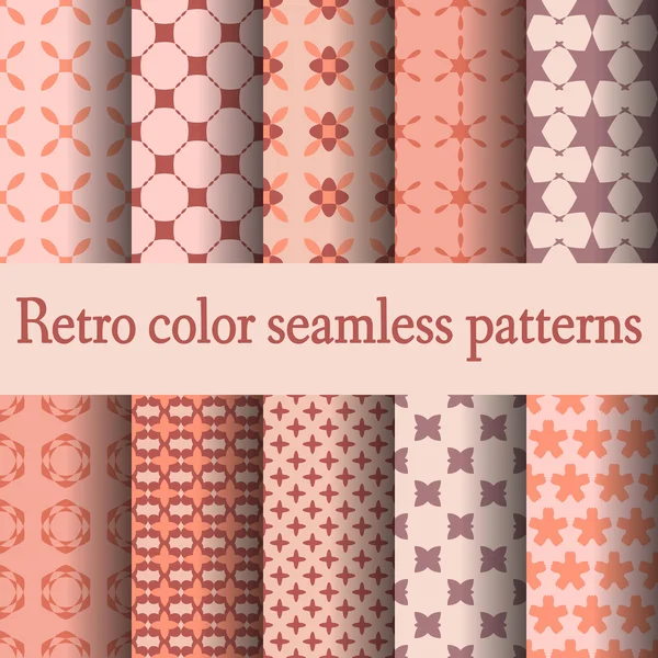 Retro seamless pattern — Stock Vector