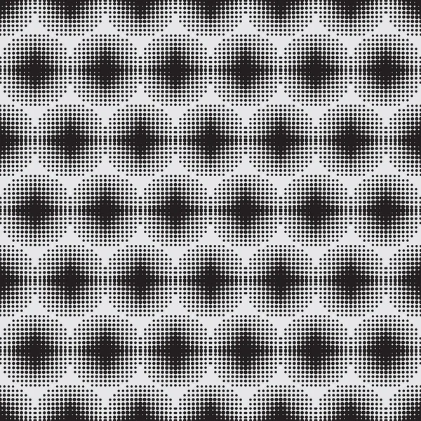 Halftone  background seamless pattern — Stock Vector