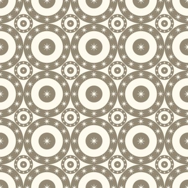 daireler ile Dikişsiz desen