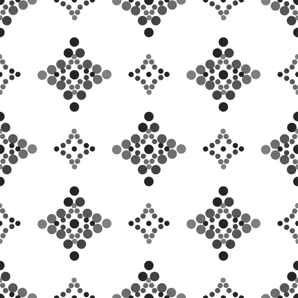 Diamant sans couture motifs gris et noir — Image vectorielle