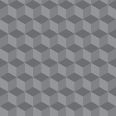 abstract seamless geometric pattern 3 D illusion