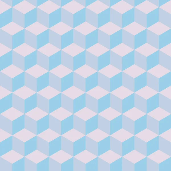 Geometrisches nahtloses Muster in Pastellfarben — Stockvektor