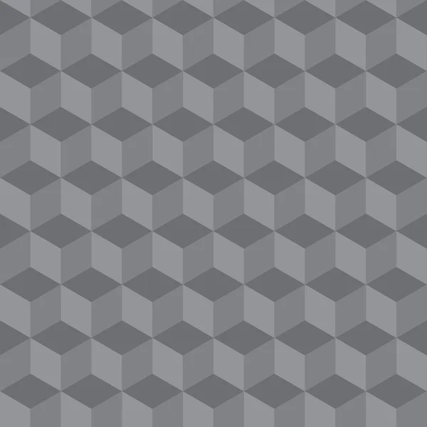 Abstrait motif géométrique sans couture illusion 3 D — Image vectorielle