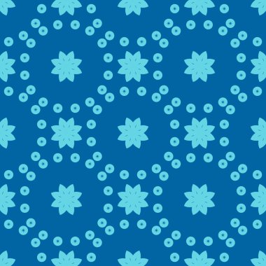 Dikişsiz çiçek geometrik desenli