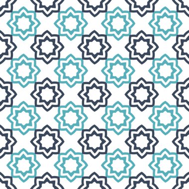 Dikişsiz çiçek geometrik desenli