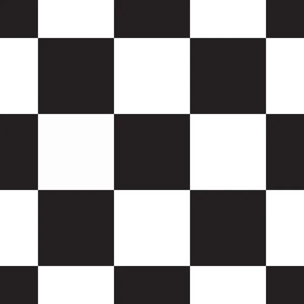 Бесшовный узор с квадратами, черно-белый, мозаика — стоковый вектор