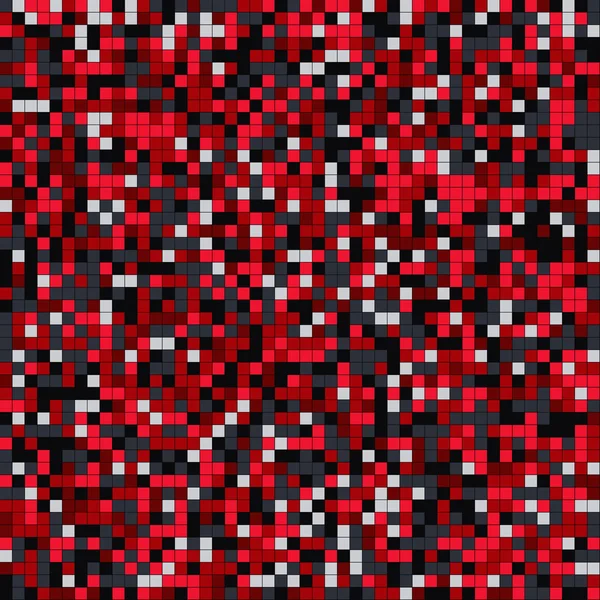 Geometrische abstrakte Quadrate nahtloses Muster — Stockvektor